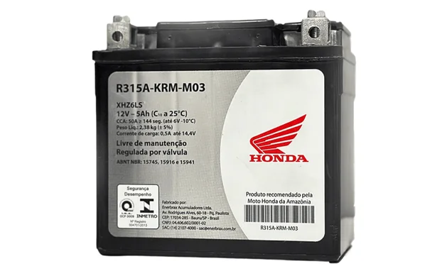 Bateria Recomendada Honda Bateria Recomendada Honda